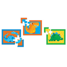 Load image into Gallery viewer, My First Puzzle Case Dinosaurs - Spotty Dot Toys
