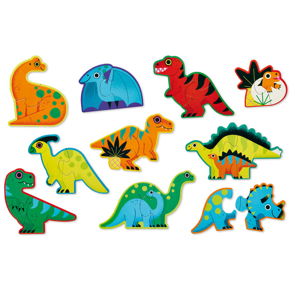 Let's Begin Puzzle - Dinosaurs | Spotty Dot AU