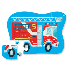 Load image into Gallery viewer, Mini Puzzle - Fire Truck | Spotty Dot Toys
