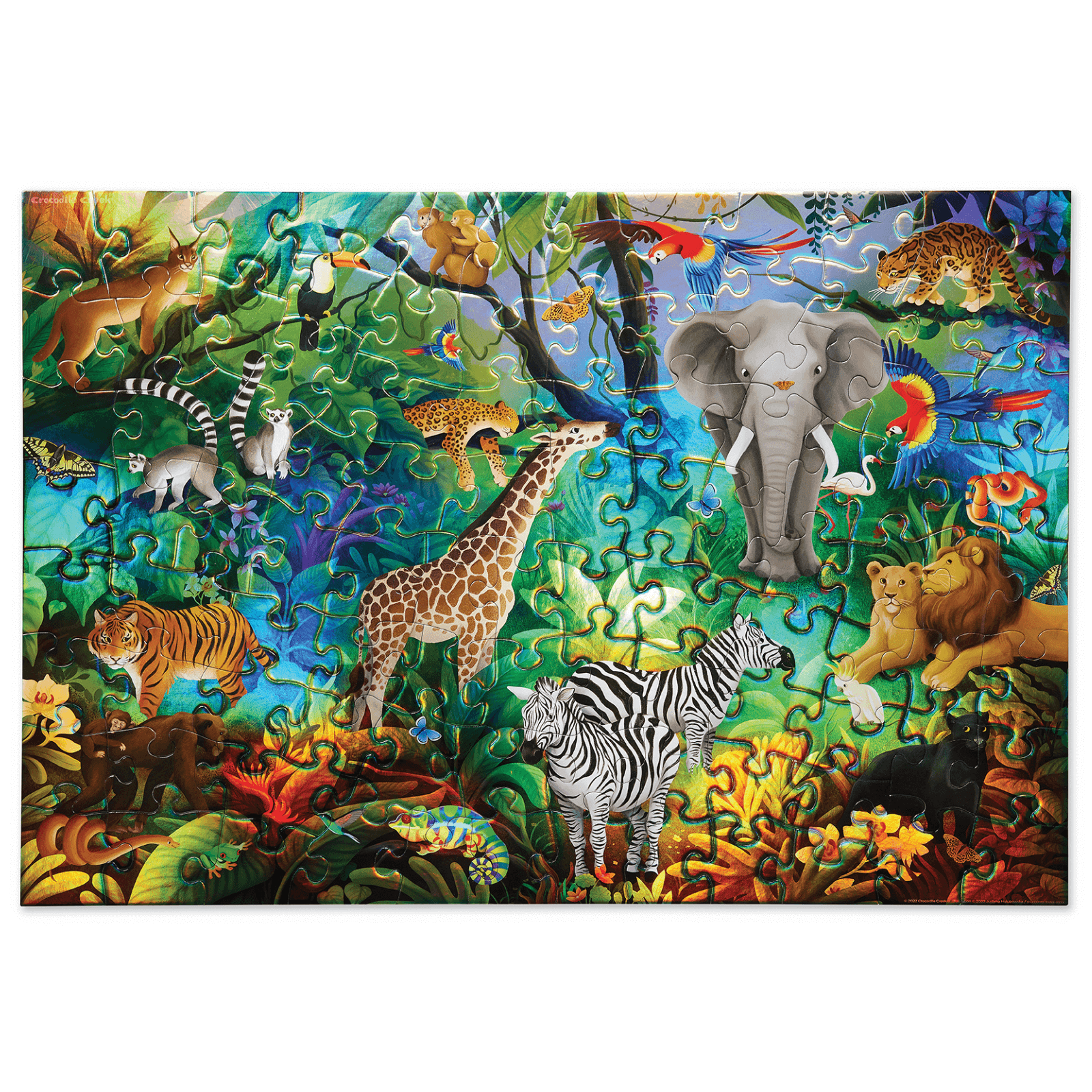 Jungle Paradise Holographic Puzzle - Spotty Dot Toys