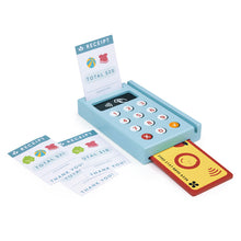 Load image into Gallery viewer, Wooden Credit Card Machine - Spotty Dot Toys
