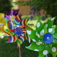 Load image into Gallery viewer, Carnival Kids Windmills Pinwheels Whirly Windmills
