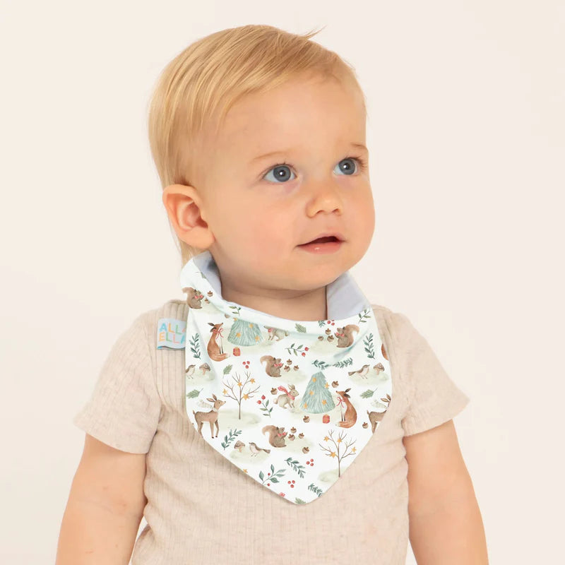 Christmas Baby Bandana Bib Spotty Dot