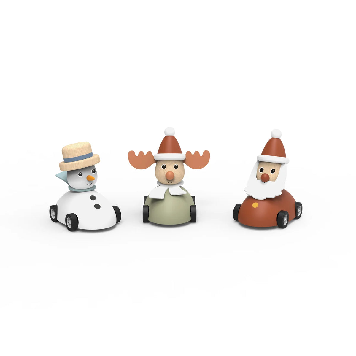 Christmas Pull Back Spotty Dot Toys