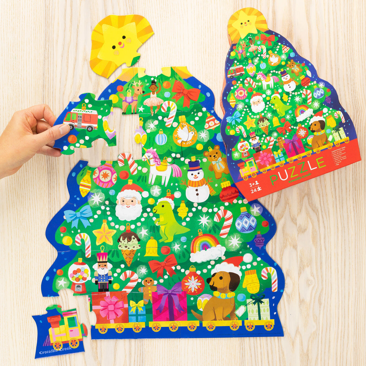 Christmas Tree Classic Floor Puzzle Spotty Dot Toys