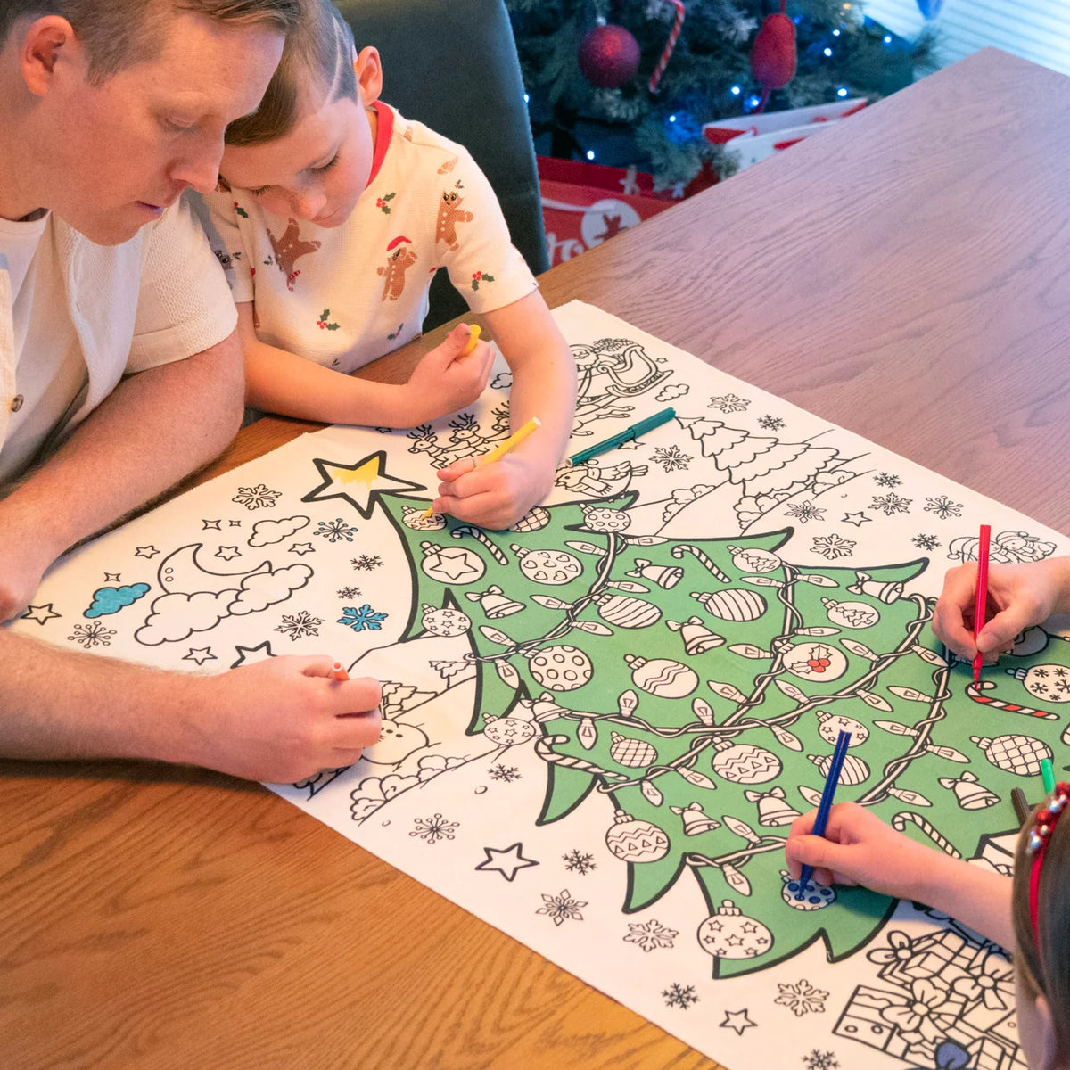 Christmas Tree Colouring Spotty Dot Toys