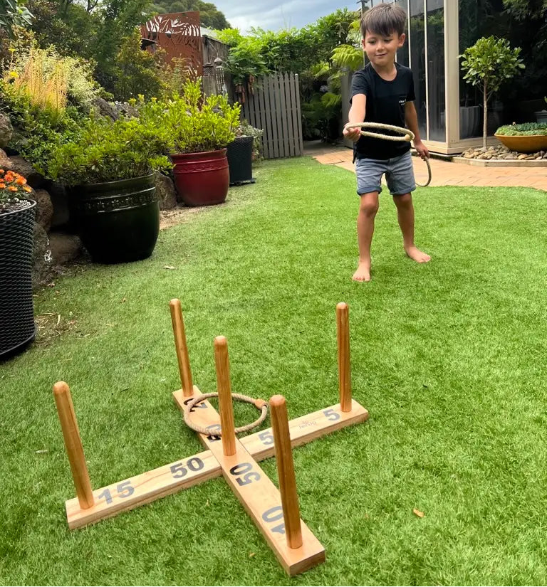 Classic Quoits Game Hire Spotty Dot Toys