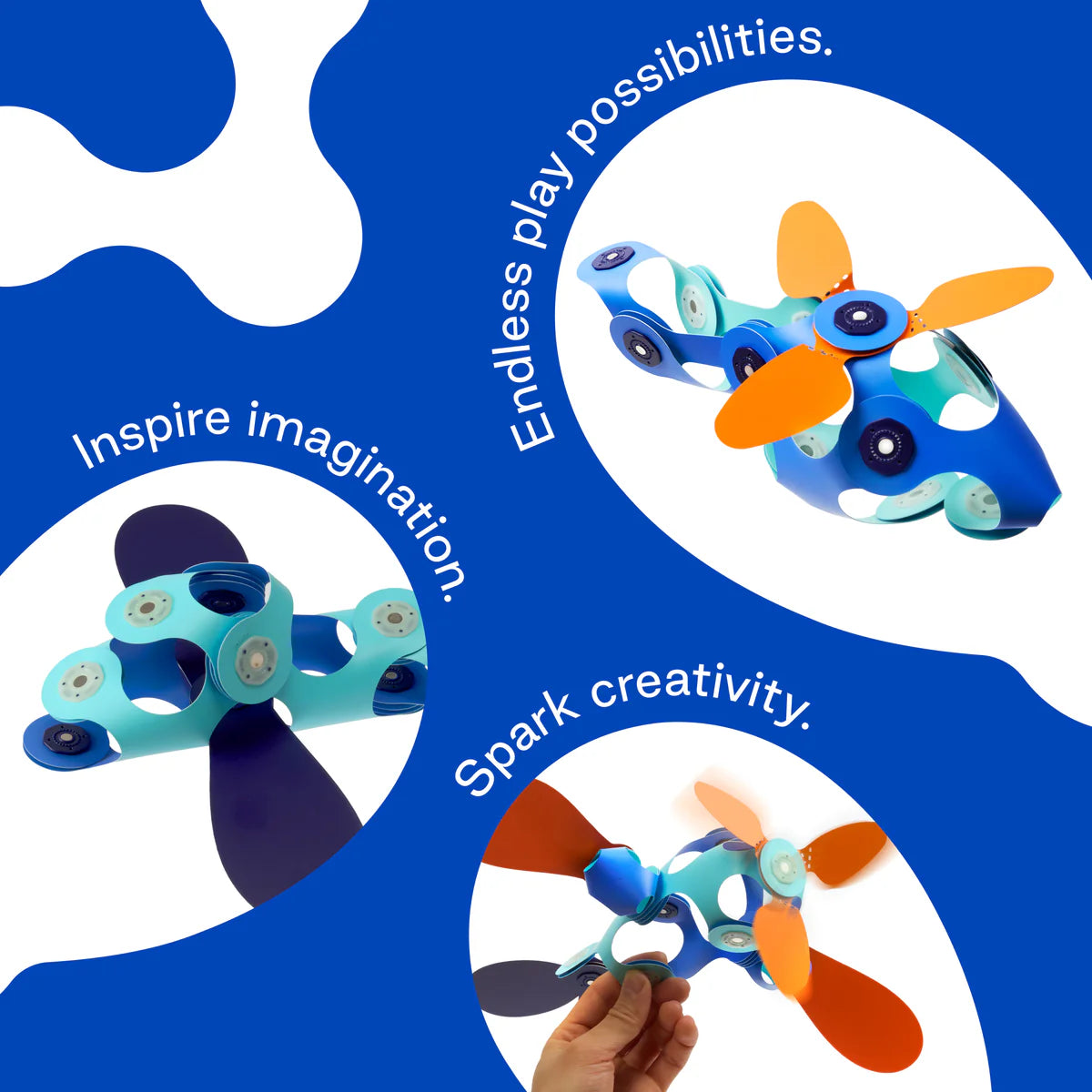 Clixo Airplanes Pack Spotty Dot Toys