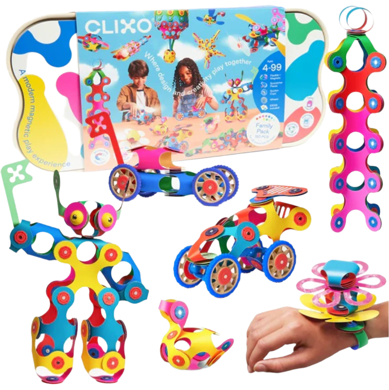 Clixo Family Pack Spotty Dot Toys