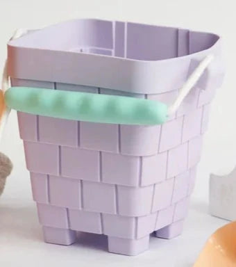 Clovelly Lilac Castle Bucket Spotty Dot Toys