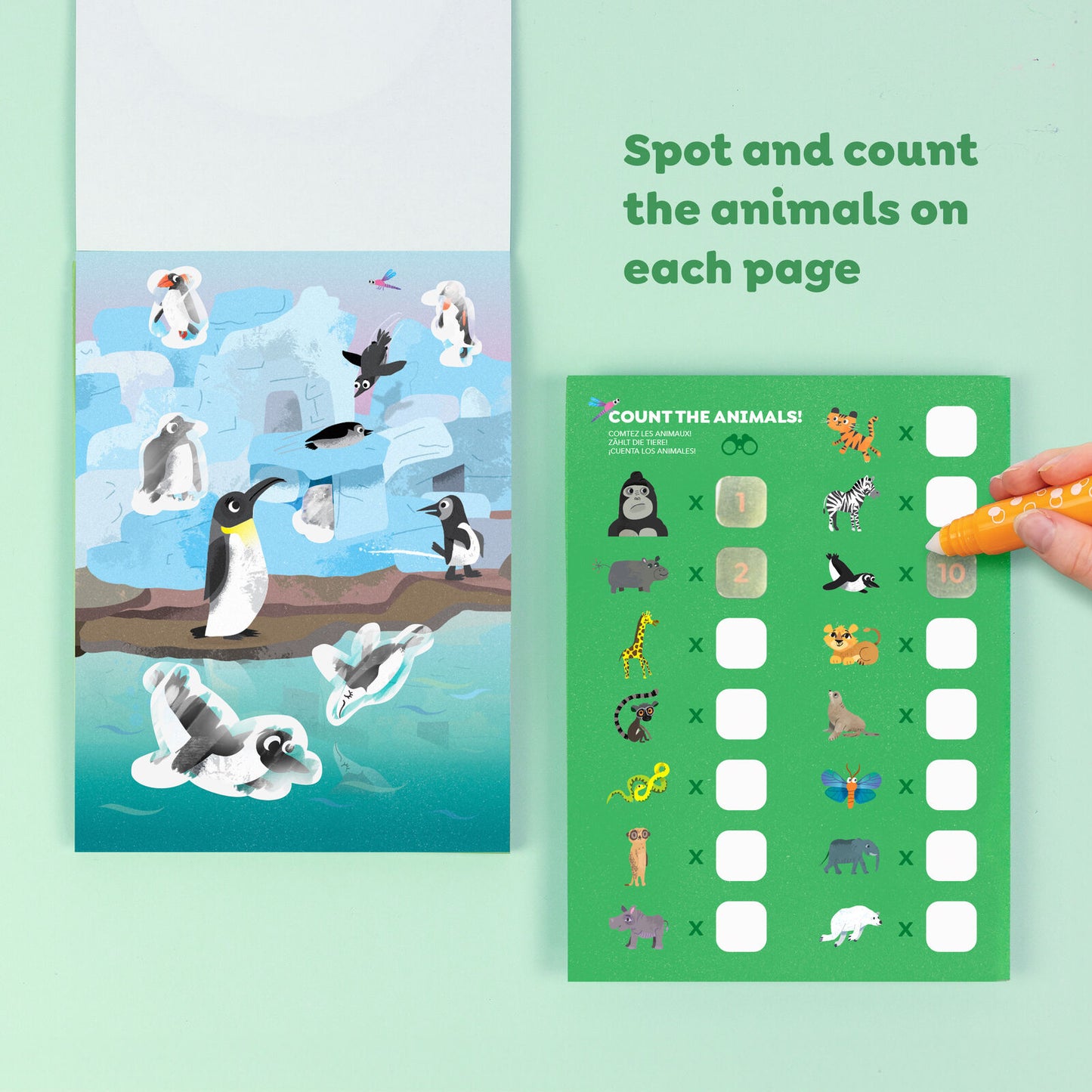 Colour Surprise Zoo Adventures Spotty Dot Toys