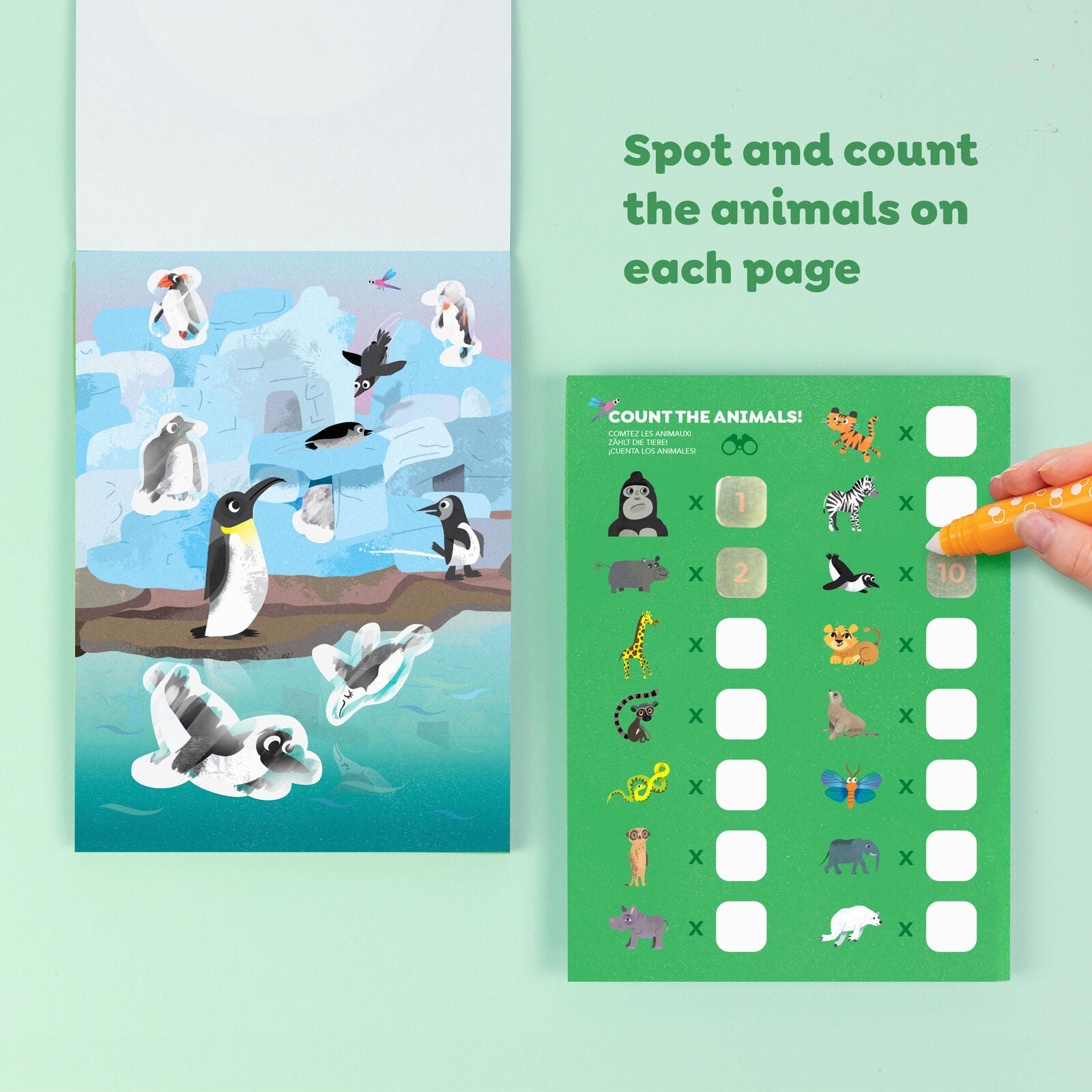 Colour Surprise Zoo Adventures Spotty Dot Toys