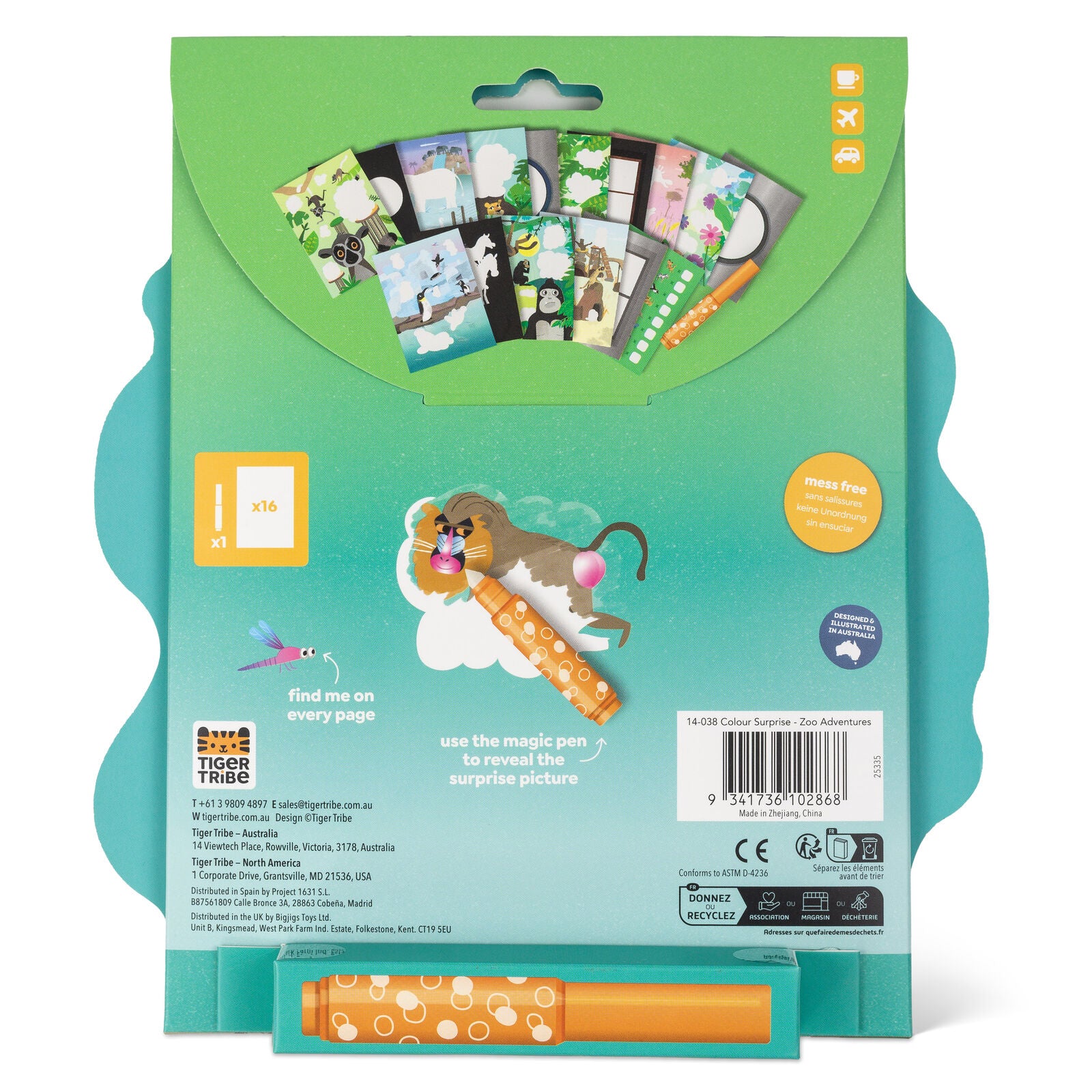 Colour Surprise Zoo Adventures Spotty Dot Toys