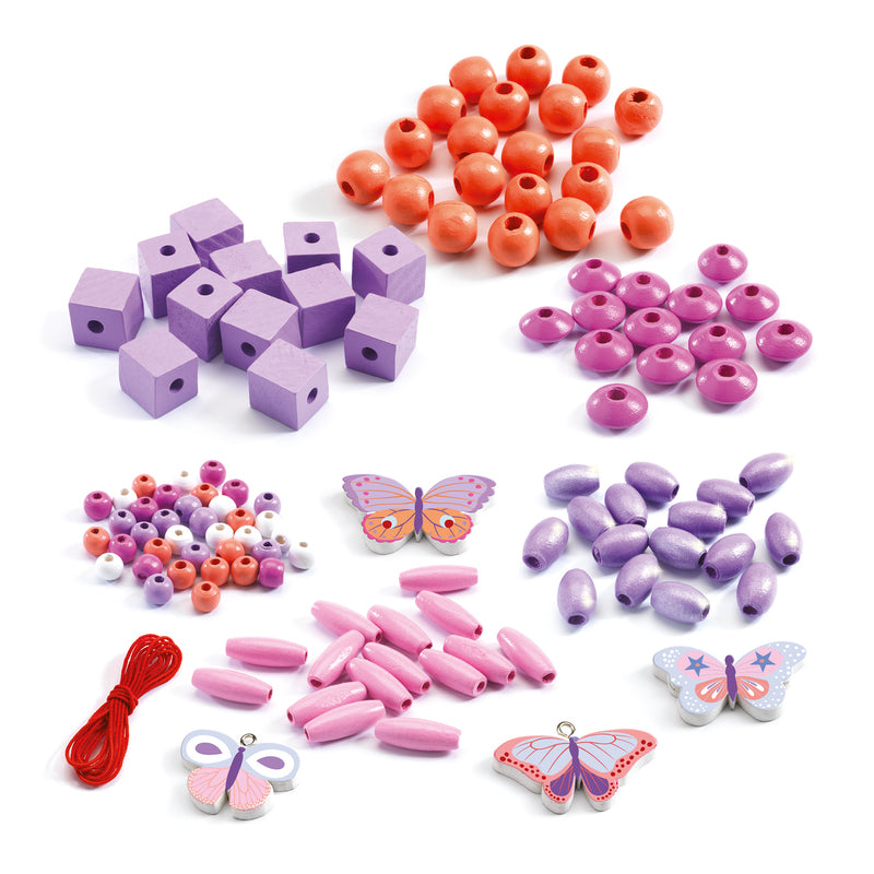 Colourful Butterfly Beads - Spotty Dot Toys