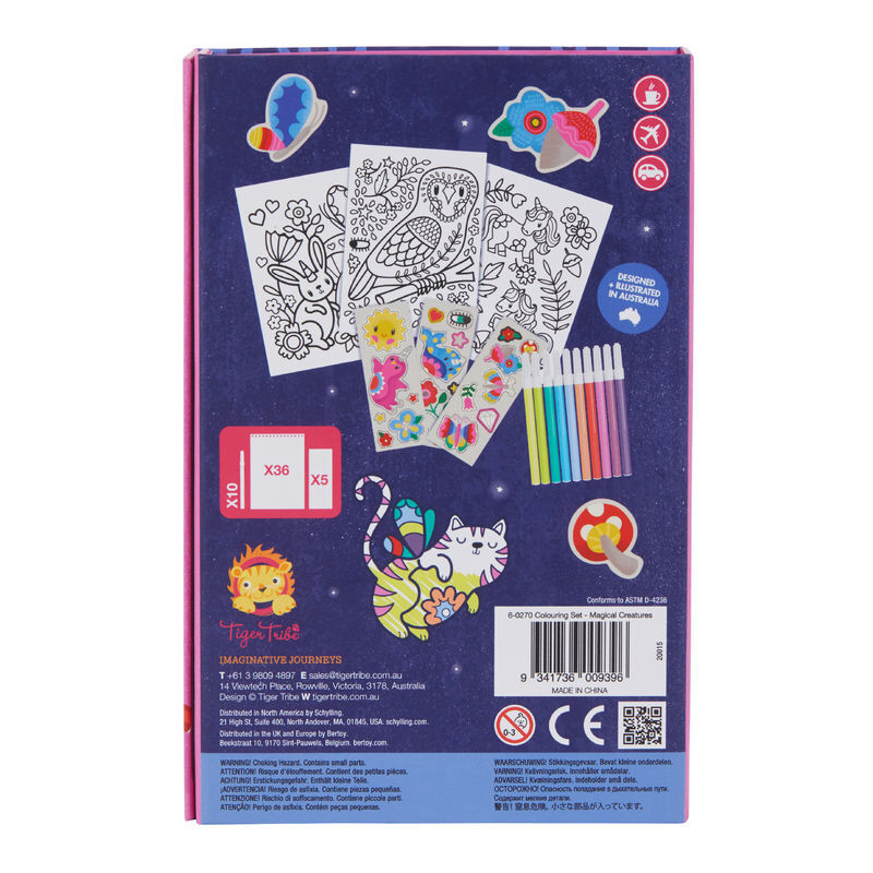 Magical Creatures Colouring Set - Spotty Dot Toys AU