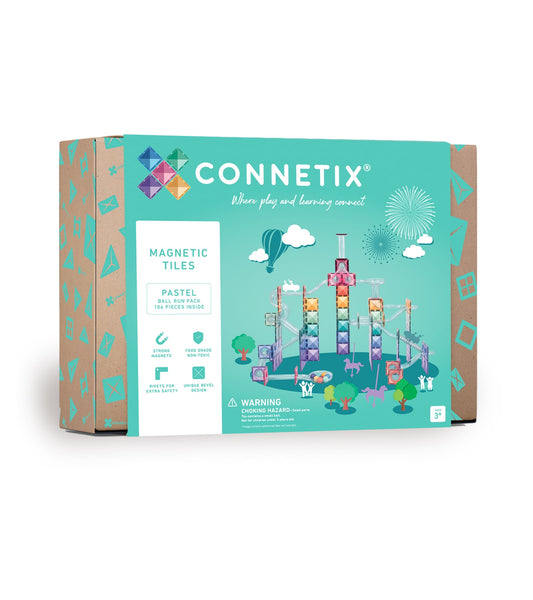 Connetix Pastel Ball Run - Spotty Dot