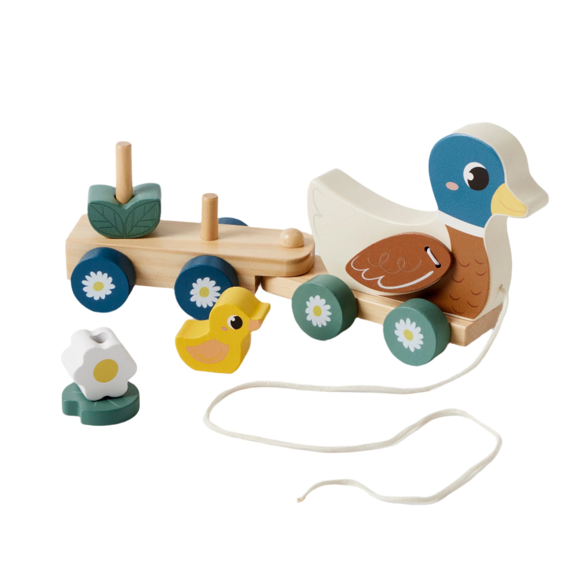 Duck Train Set - Spotty Dot