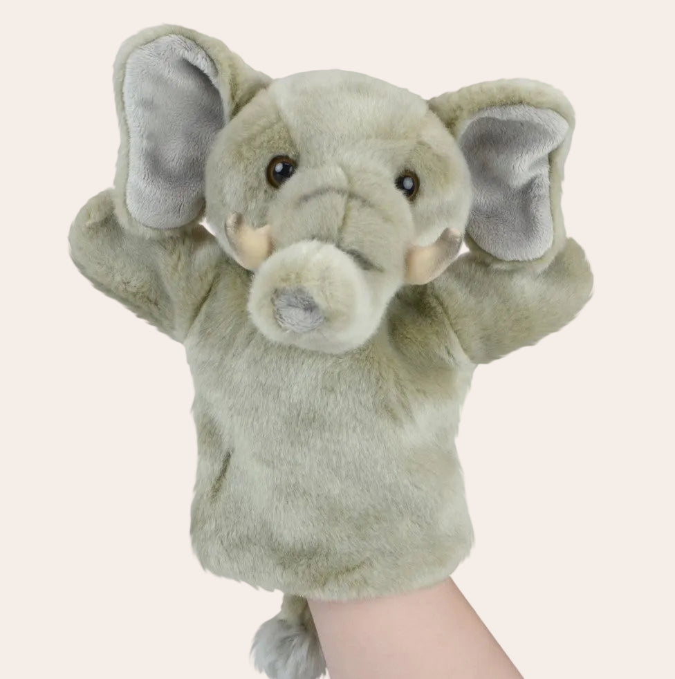 Elephant Hand Puppet Spotty Dot Toys