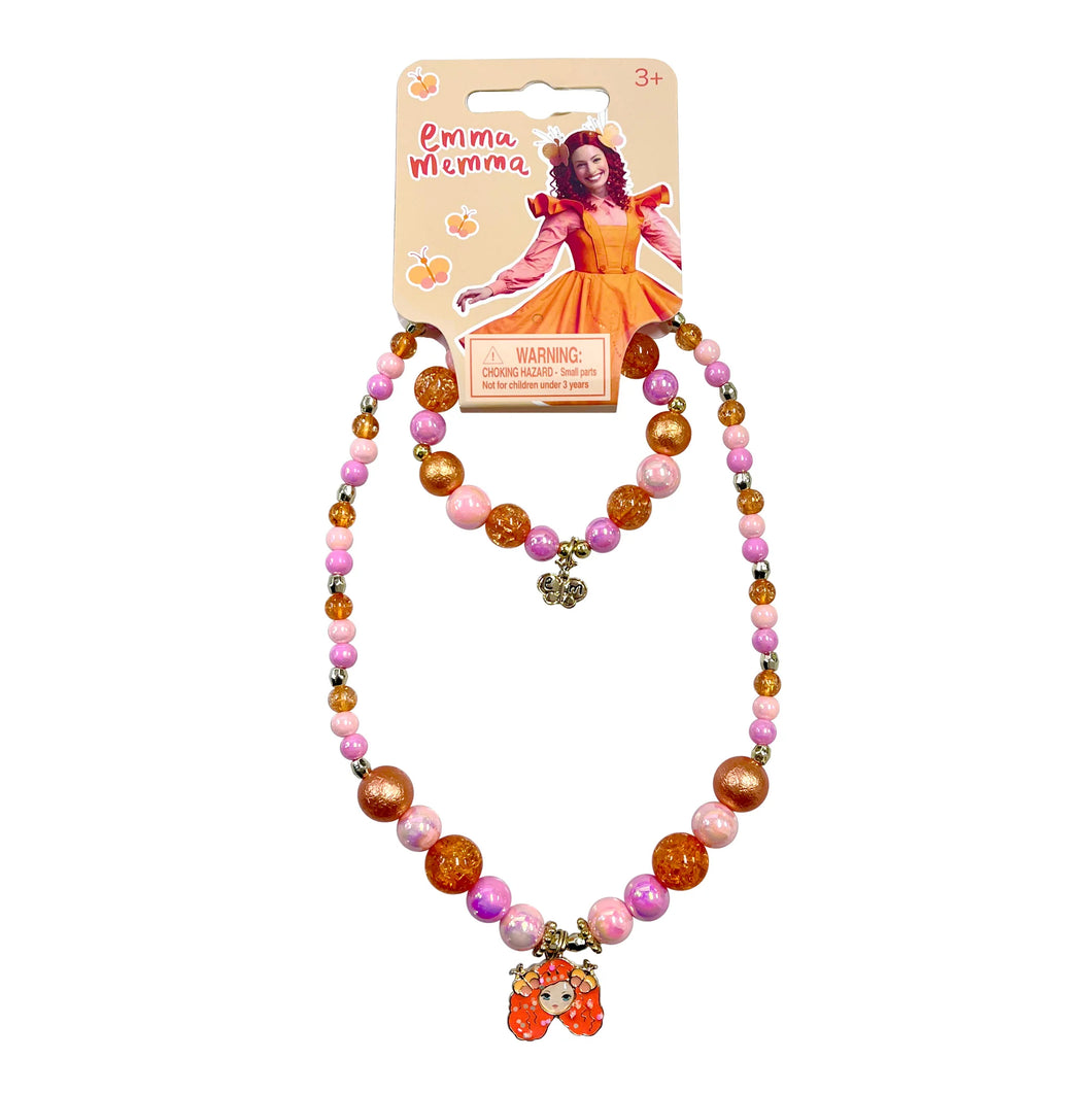 Emma Memma Necklace & Bracelet Set - Spotty Dot Toys