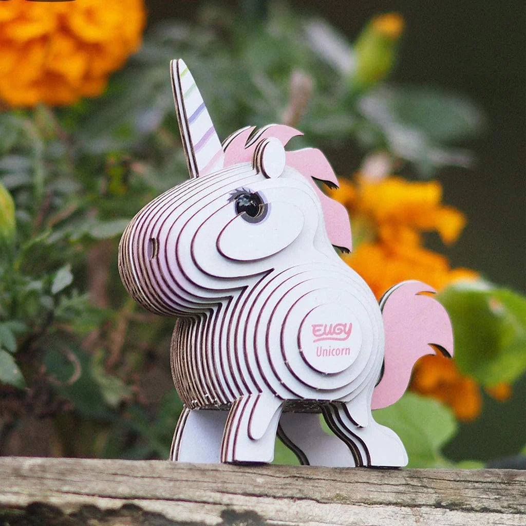 Eugy Unicorn 3D Puzzle Spotty Dot Toys