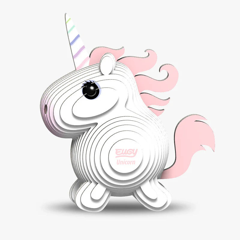 Eugy Unicorn 3D Puzzle Spotty Dot Toys