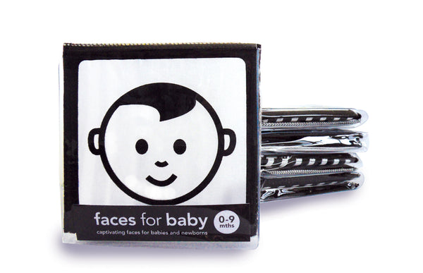 Faces for Baby Cloth Book Spotty Dot