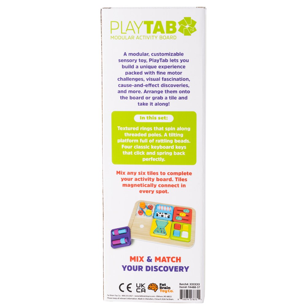 Fat Brain Play Tab Set 5 Spotty Dot Toys