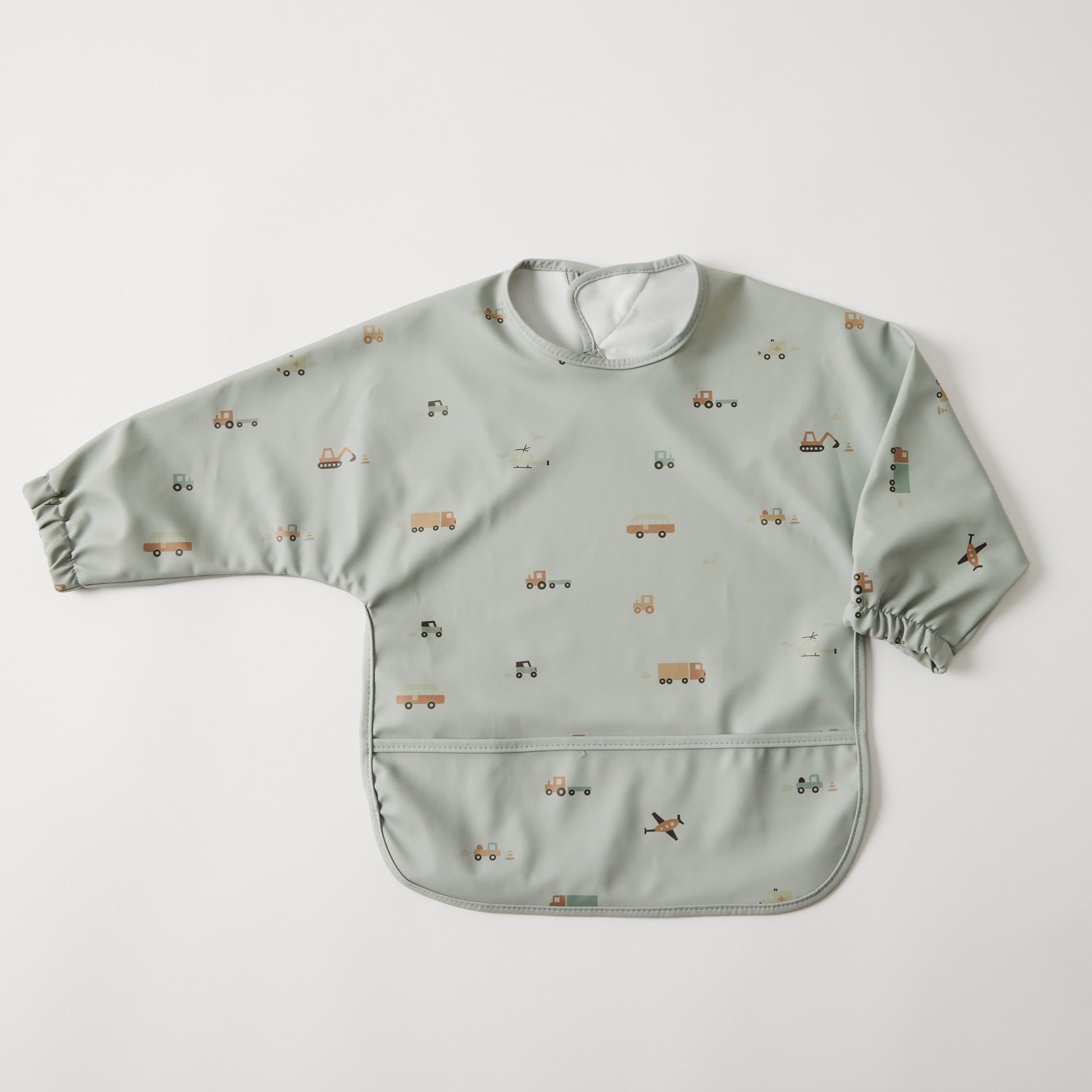Emergency Vehicle Feeding Art Smock - Spotty Dot 