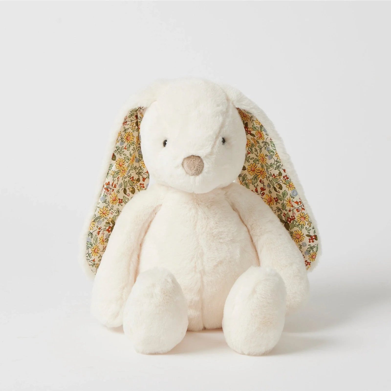 Floral Bunny Medium Cream Spotty Dot Toys