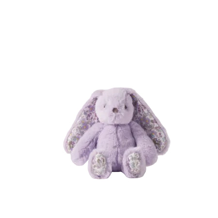 Floral Bunny Rattle Lilac Spotty Dot Toys