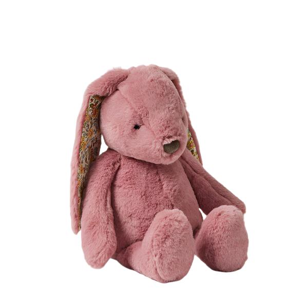 Floral Raspberry Bunny Toy Spotty Dot Baby