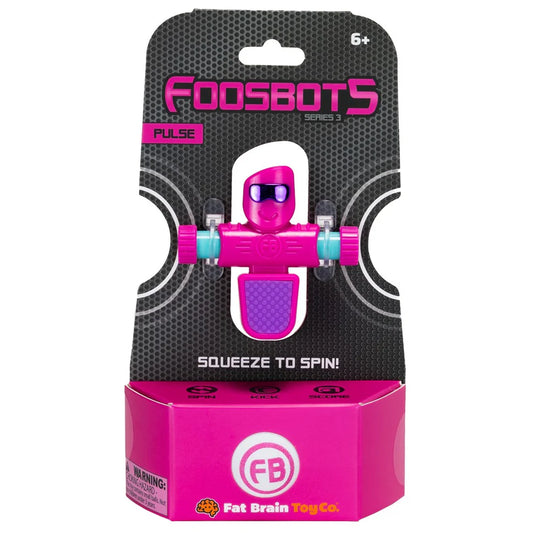Foosbots Single Pink Pulse Spotty Dot Toys
