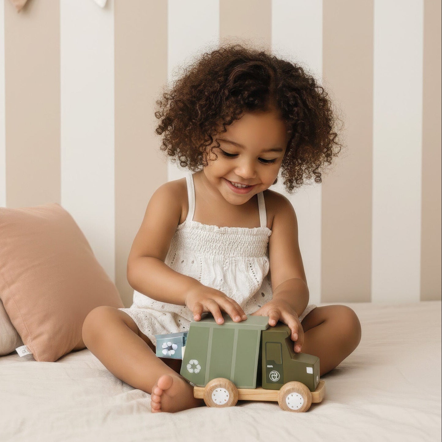 Garbage Truck Recycling Spotty Dot Toy