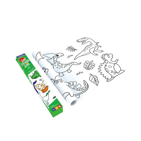 Giant Colouring Scroll Dino -Spotty Dot Toys AU