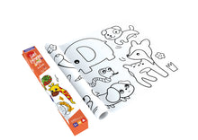 Load image into Gallery viewer, Giant Colouring Scroll Animals -Spotty Dot Toys AU

