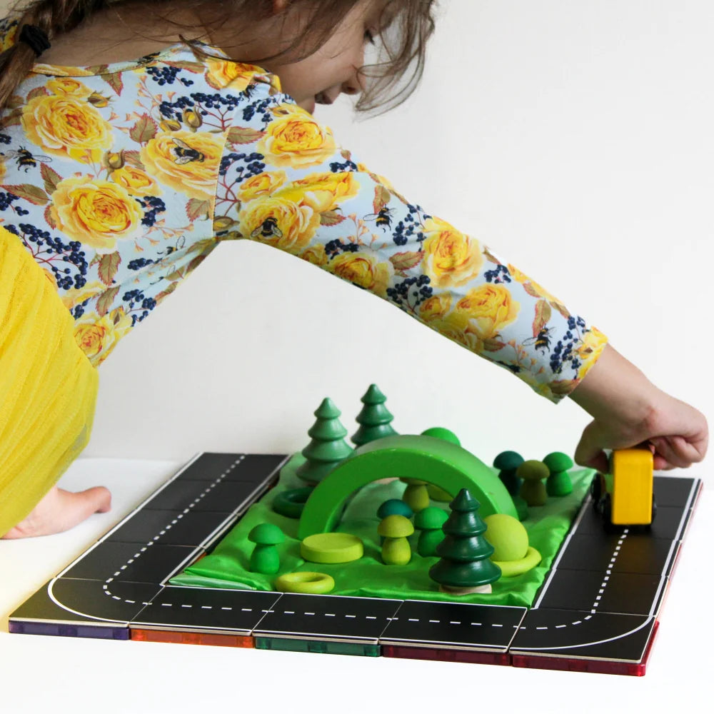 Tile Topper Magnetic Road Pack 40 pieces - Ages 3+