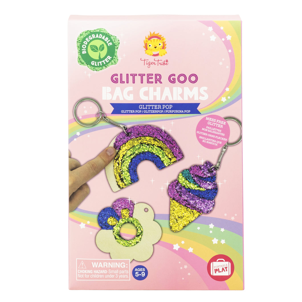 Glitter Goo Bag Charms - Spotty Dot AU