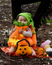 Load image into Gallery viewer, Jack O Lantern Felt Pumpkin - Spotty Dot Toys
