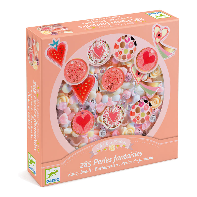 Heart Fancy Beads - Spotty Dot Toys