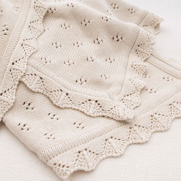 Heirloom Baby Blanket - Spotty Dot