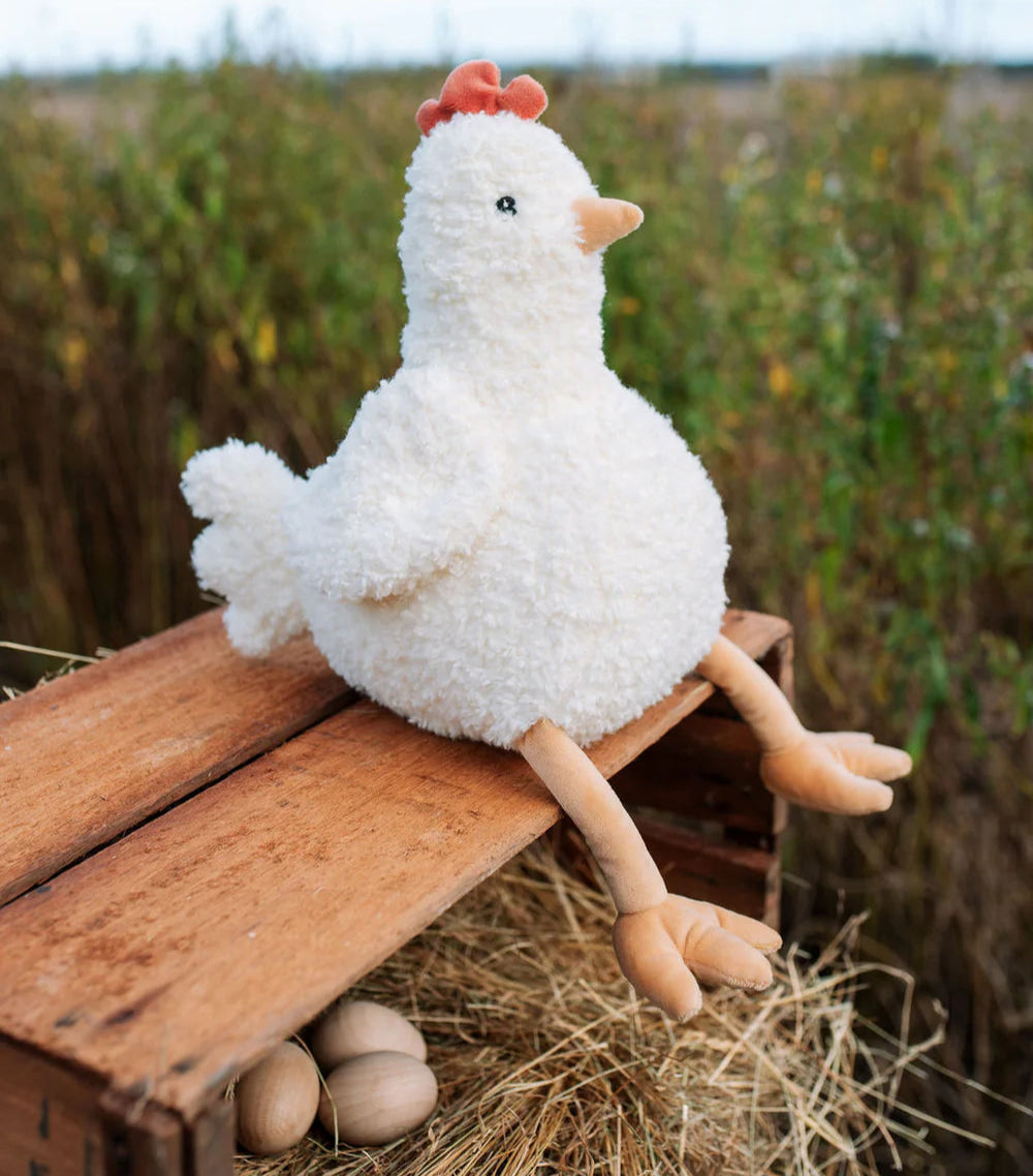 Henrietta the Hen Cream Spotty Dot Toys