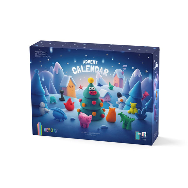 Hey Clay Christmas Advent Calendar - Spotty Dot Toys