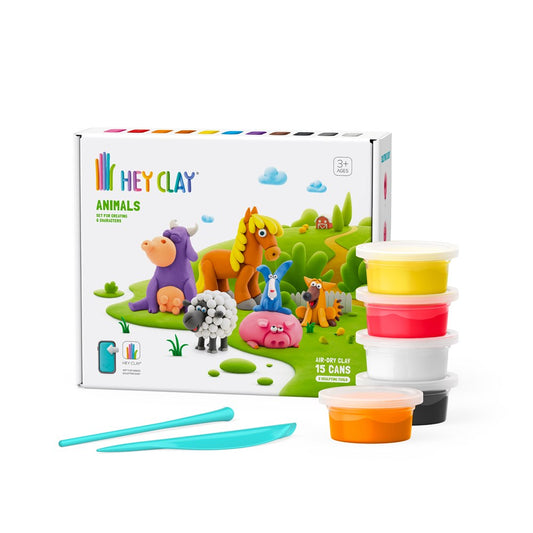 Hey Clay Animal Set - Spotty Dot Toys
