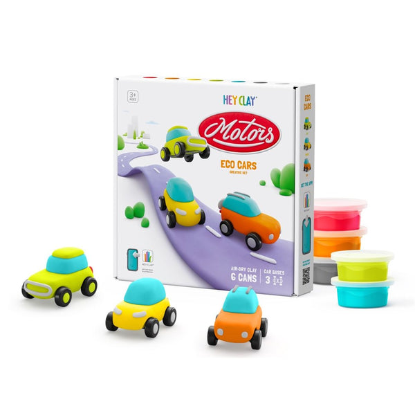 Hey Clay Eco Motors - Spotty Dot Toys