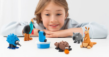 Load image into Gallery viewer, Hey Clay Aussie Animals Medium Set Spotty Dot Toys
