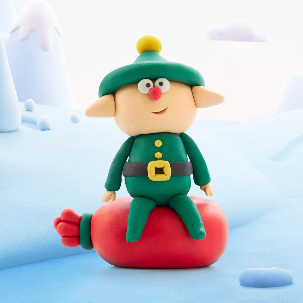 Hey Clay ELF Spotty Dot Toys