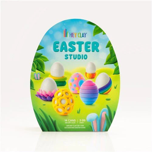Hey Clay Easter Studio 14 Colours Spotty Dot Toys