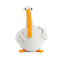 Load image into Gallery viewer, Hey Clay Medium Set 6 Cans Farm Birds Goose Spotty Dot Toys
