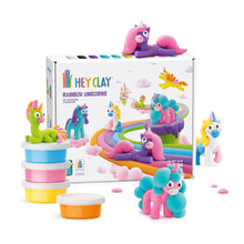 Load image into Gallery viewer, Hey Clay Rainbow Unicorns Spotty Dot Toys
