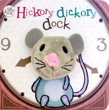 Load image into Gallery viewer, Hickory Dickory Dock Finger Puppet Book Spotty Dot Toys
